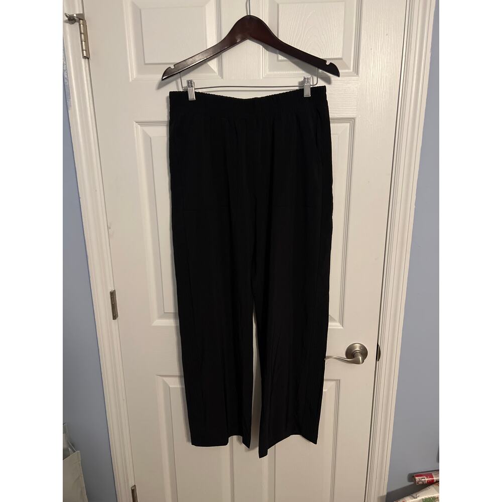 NWT Soma Black Everstretch Relaxed Wide Leg Pants – Size Large